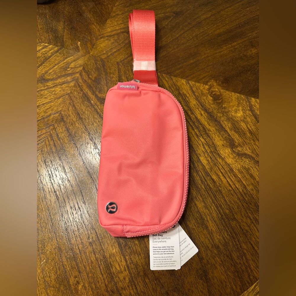 NWT Lululemon Everywhere Belt Bag, Sakura Pink.